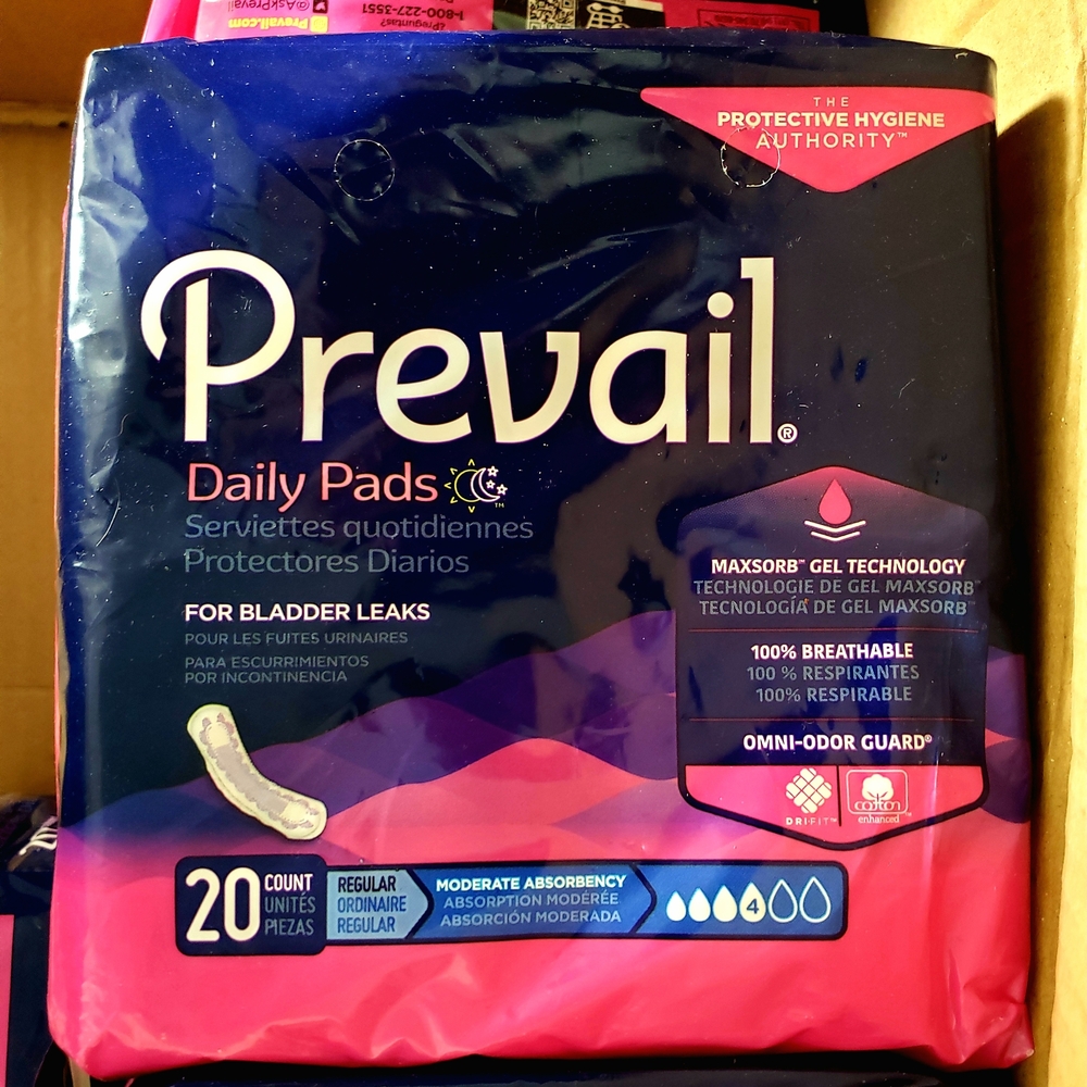Prevail Daily Pads -20ct
